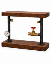 Load image into Gallery viewer, Handmade Industrial Steampunk Console Sofa Side Table