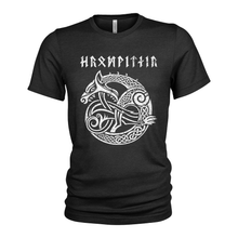Load image into Gallery viewer, Odin's Wolf Fenrir Vikings T-Shirt
