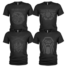 Load image into Gallery viewer, Men's Crew Neck Vikings T-Shirt 4 Pack
