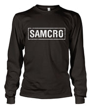 Load image into Gallery viewer, Sons Of Anarchy Samcro Long Sleeve Black T-Shirt
