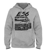 Load image into Gallery viewer, Retro German Racing M3 E36 Tuners Hoodie
