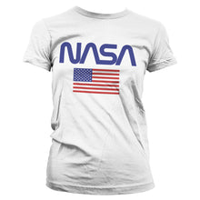 Load image into Gallery viewer, Nasa Old Glory Ladies T-Shirt
