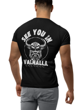 Load image into Gallery viewer, See You In Valhalla Viking Valknut Men's T-Shirt
