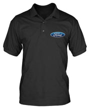Load image into Gallery viewer, Ford Original Oval Men's Pique Polo Shirt

