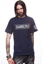 Load image into Gallery viewer, Sons Of Anarchy Samcro Navy T-Shirt
